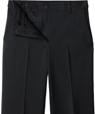 (W) Pantalón mujer Musinsa Standard semi bootcut, cintura elástica oculta, gris carbón MWBPL0Z01-CG Shop (W) Pantalón mujer Musinsa Standard semi bootcut, cintura elástica oculta, gris carbón MWBPL0Z01-CG