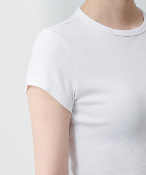 Sizing (Women) Musinsa Standard Women Slim Crop Crew Neck T-Shirt [White] MWCTS5Z03-WH