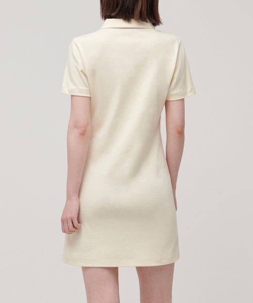 Order (Women) MUSINSA STANDARD WOMEN Slit Neck Polo Dress [Egret] MWBOE5Z06-EG