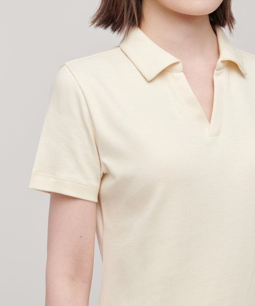 Purchase (Women) MUSINSA STANDARD WOMEN Slit Neck Polo Dress [Egret] MWBOE5Z06-EG