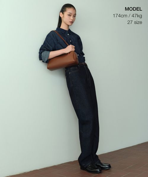 Order (W) MUSINSA STANDARD 女款直筒牛仔褲【深靛藍】 MWANP0Z06-DI