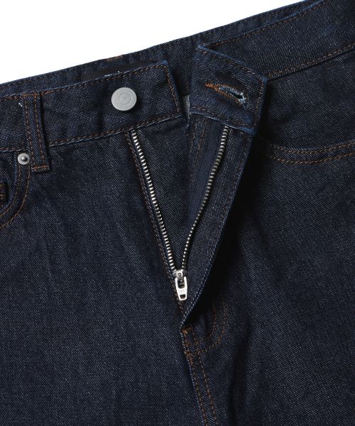 Details for (W) MUSINSA STANDARD 女款直筒牛仔褲【深靛藍】 MWANP0Z06-DI