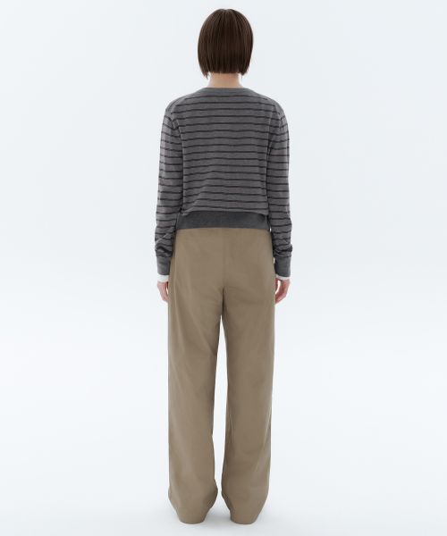 Lookbook (Women) Musinsa Standard Women Wide Chino Pants [Beige] MWJPC4Z05-BE