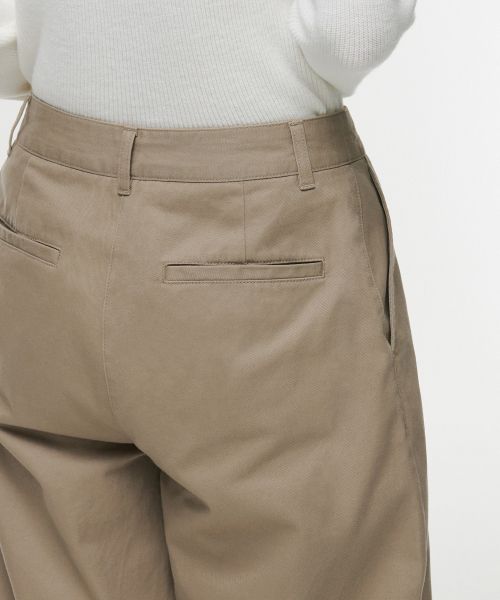 Details for (Women) Musinsa Standard Women Wide Chino Pants [Beige] MWJPC4Z05-BE