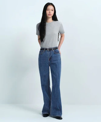 (W) MUSINSA STANDARD 女款阔腿牛仔裤(中靛蓝) MWJNP0Z02-MI Buy (W) MUSINSA STANDARD 女款阔腿牛仔裤(中靛蓝) MWJNP0Z02-MI