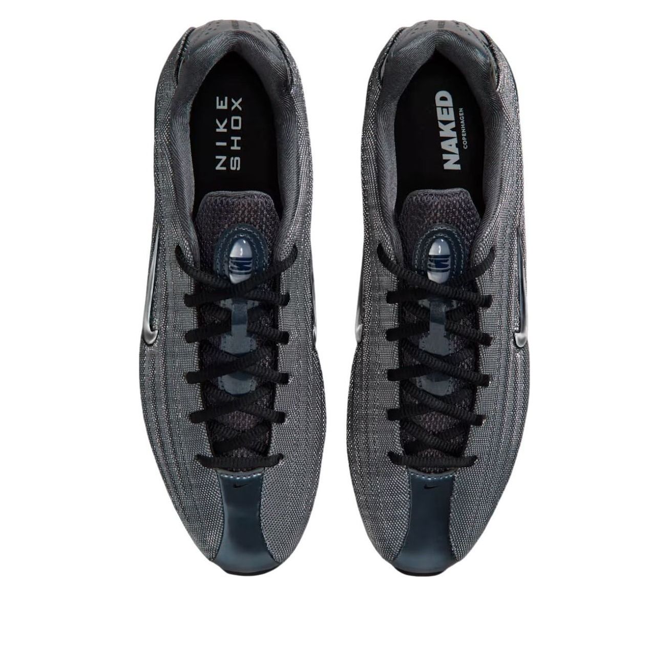 Lookbook (Women) Naked Copenhagen x Nike Shox Z 'Mettallic Hematite' IO9319-001