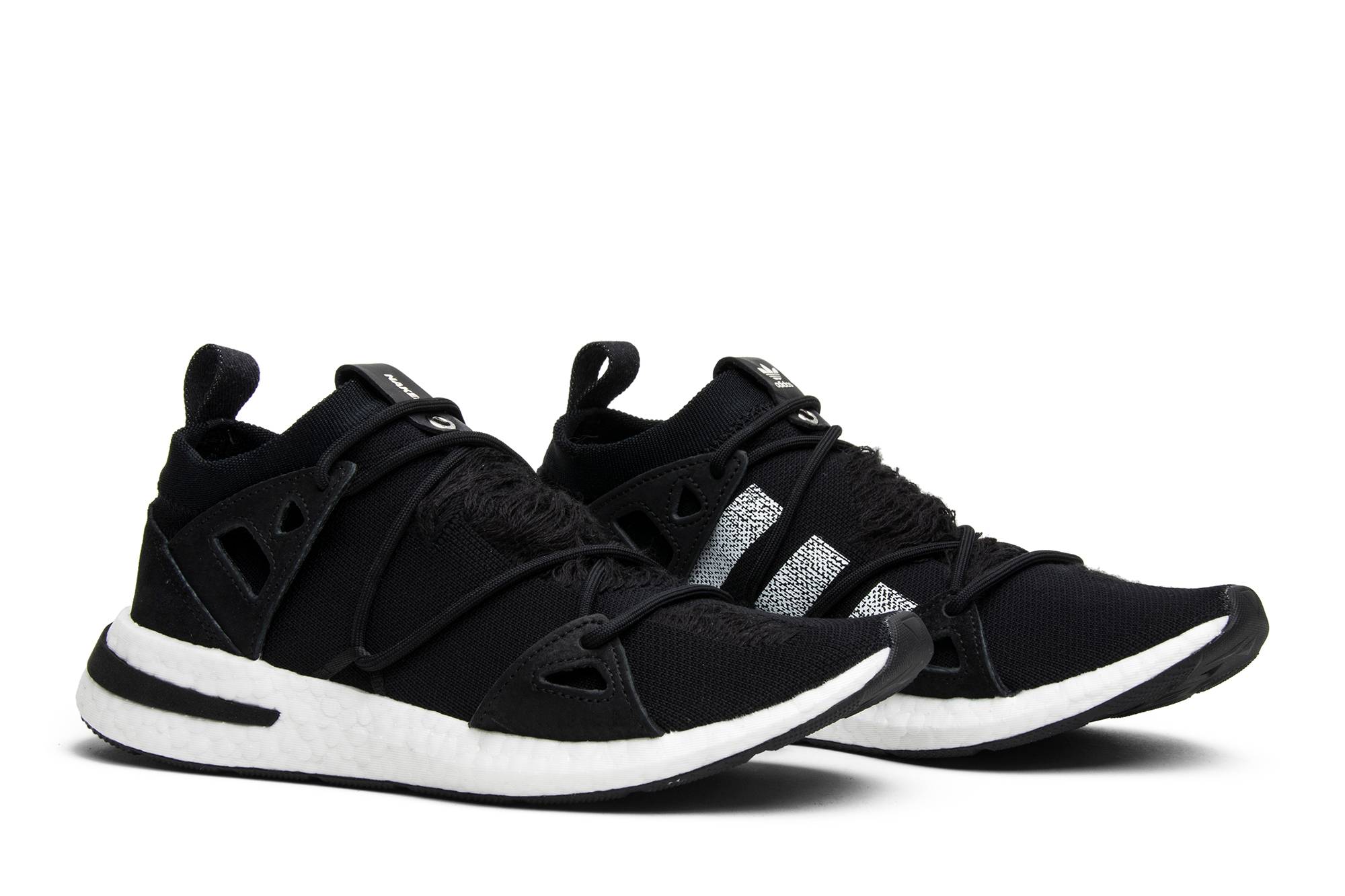 Cheap (W) Naked x adidas Arkyn 'Hitam Putih Inti' AC7669