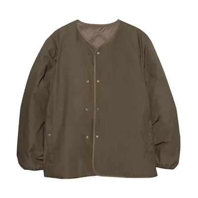 (Women) Nanamica Solid V-Neck Button Long Sleeve Jacket SUAF361U