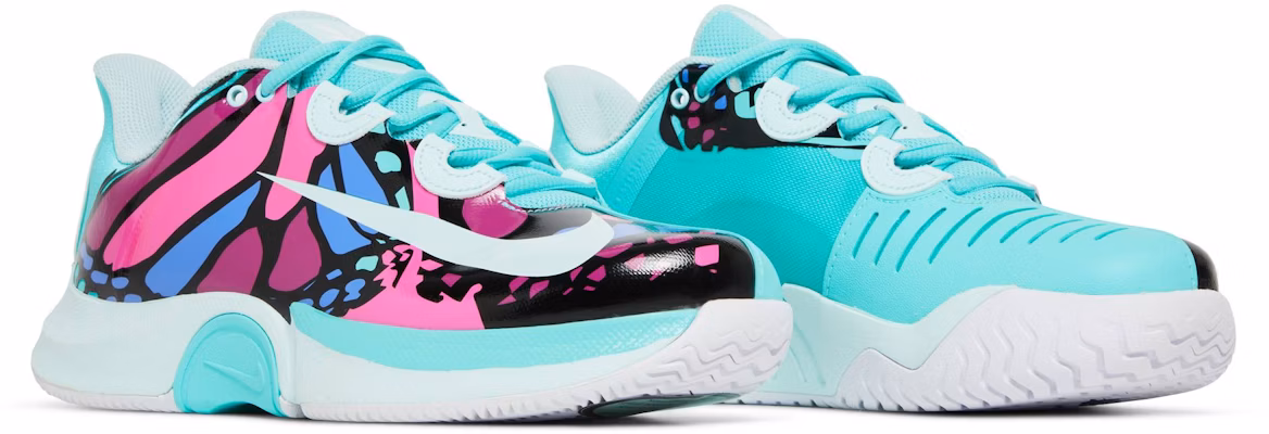 (W) 大坂なおみ×ナイキ コート エア ズーム GP ターボ "バタフライ" DV4327-411 Details for (W) 大坂なおみ×ナイキ コート エア ズーム GP ターボ "バタフライ" DV4327-411