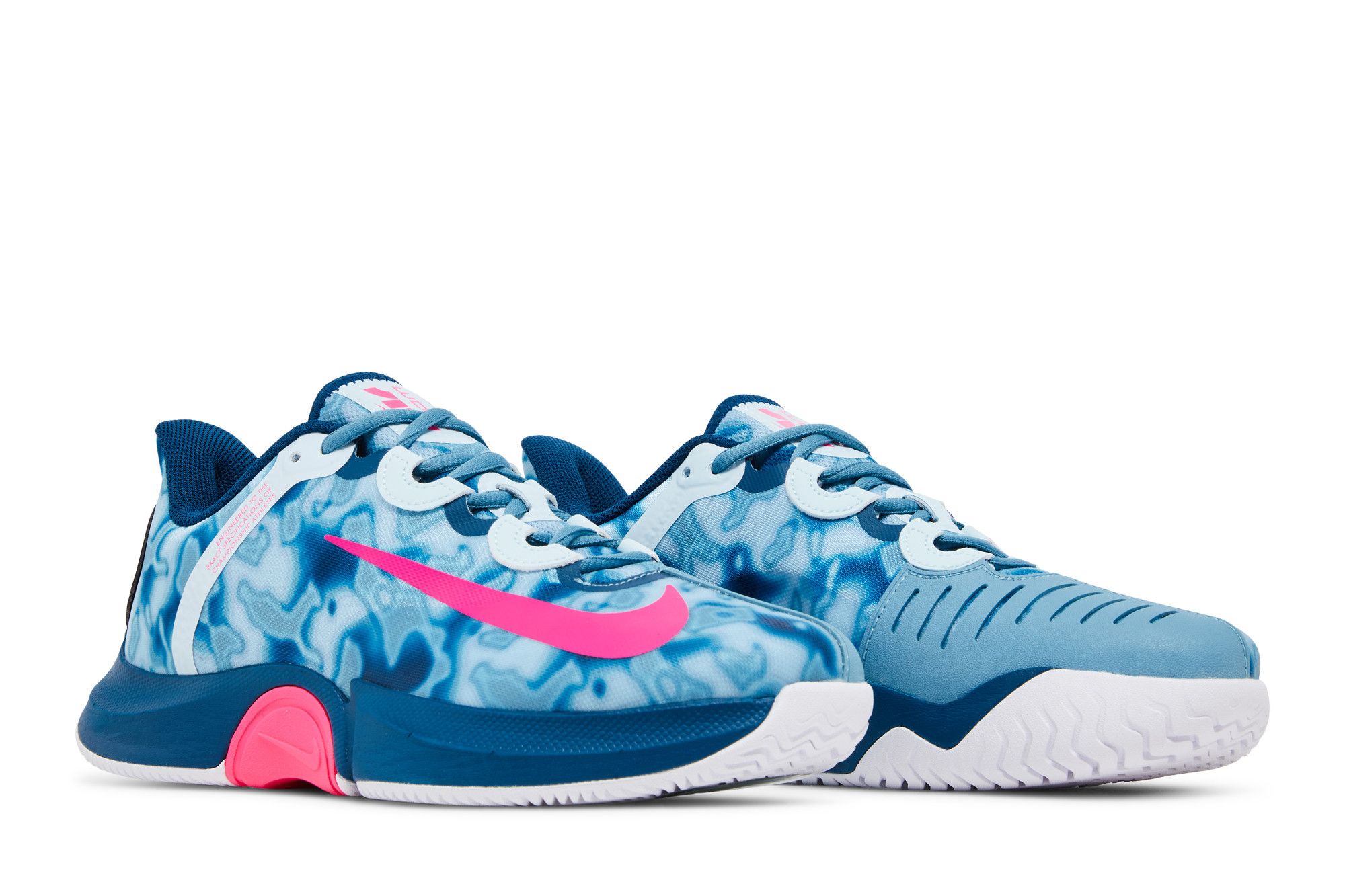 Cheap (W) Naomi Osaka x NikeCourt Air Zoom GP Turbo ''Glacier Blue Marble'' Schoenen DZ0011-400