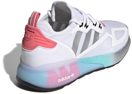 (W) NASA x adidas ZX 2K ブースト 白/淡桃 FX7054 Shop (W) NASA x adidas ZX 2K ブースト 白/淡桃 FX7054