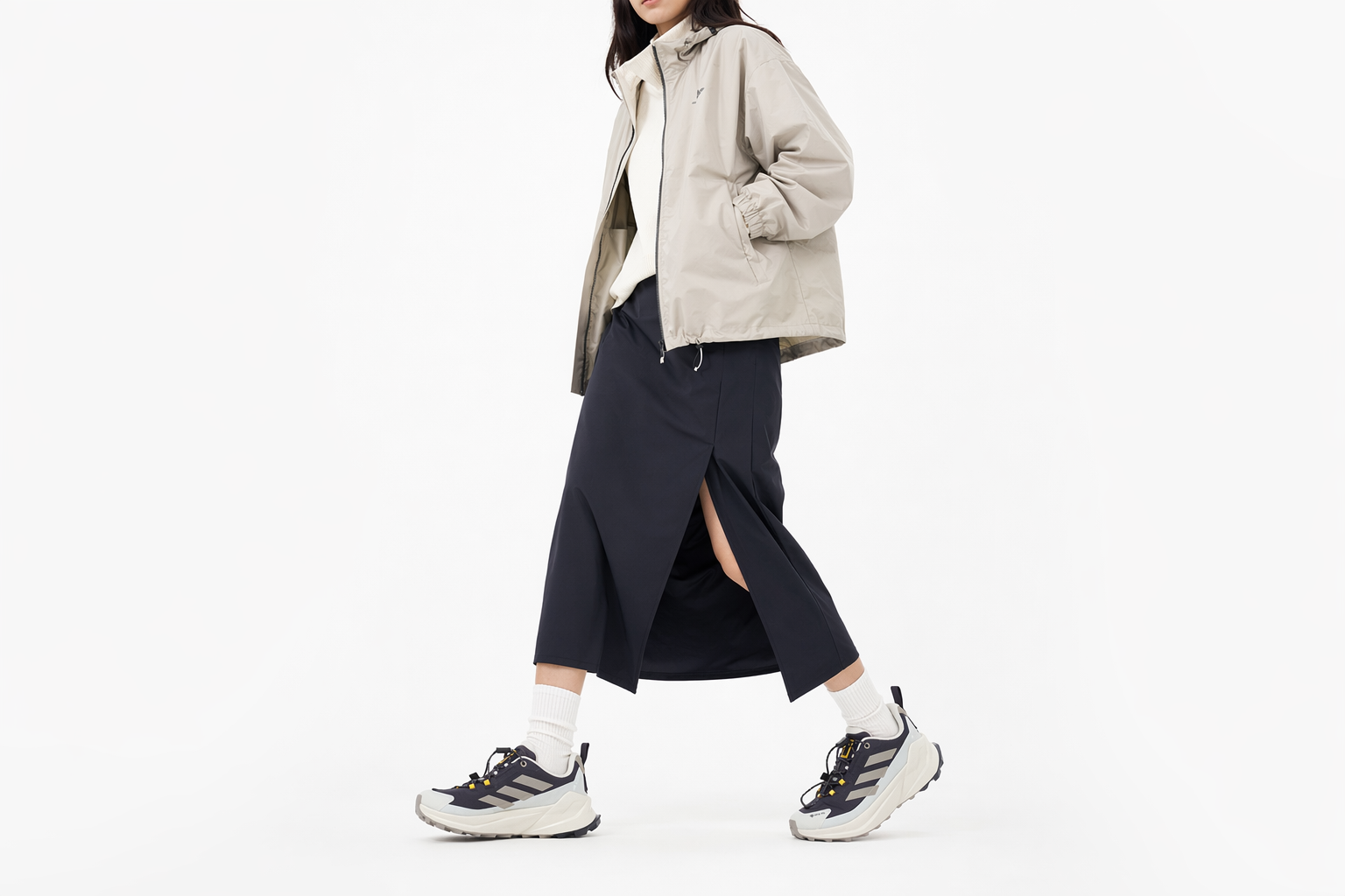 Order (W) National Geographic x adidas Terrex Trailmaker 2.0 GORE-TEX '極光黑米色' JP7065