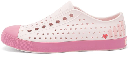 (Women) Native Shoes Jefferson Pink Womens Lightweight Waterproof Slip-On Sneakers 11100101-9090 (Women) Native Shoes Jefferson Pink Womens Lightweight Waterproof Slip-On Sneakers 11100101-9090