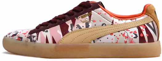(Women) Puma NATUREL x Clyde Board Shoes Multi-Color 364454-01 (Women) Puma NATUREL x Clyde Board Shoes Multi-Color 364454-01