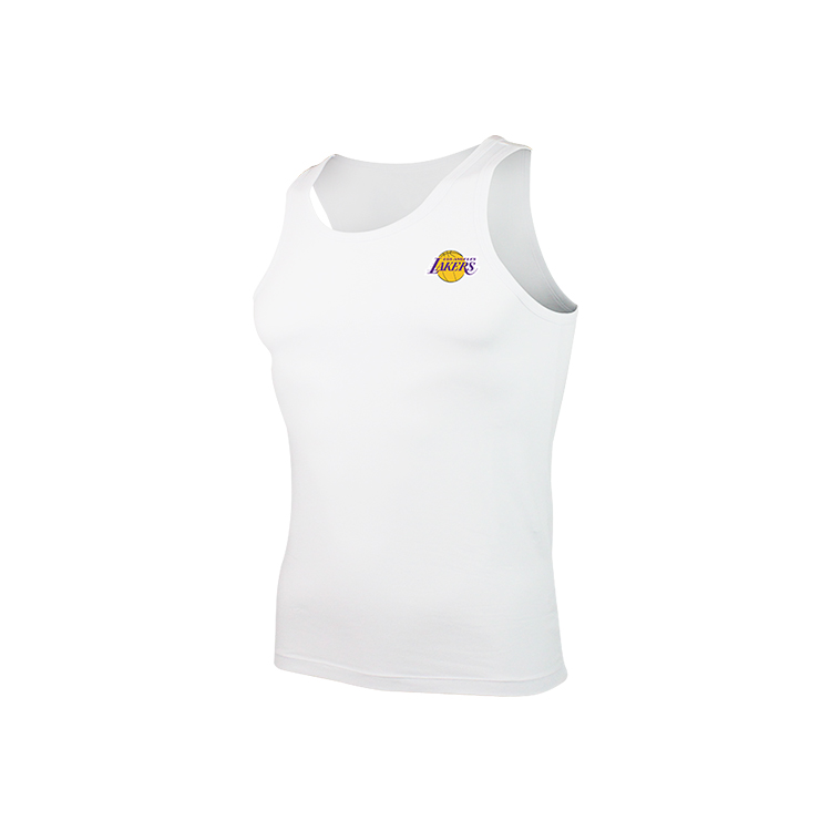 (Women) NBA White Sleeveless Moisture-Wicking Athletic Base Layer Tank Top NT4T1034M