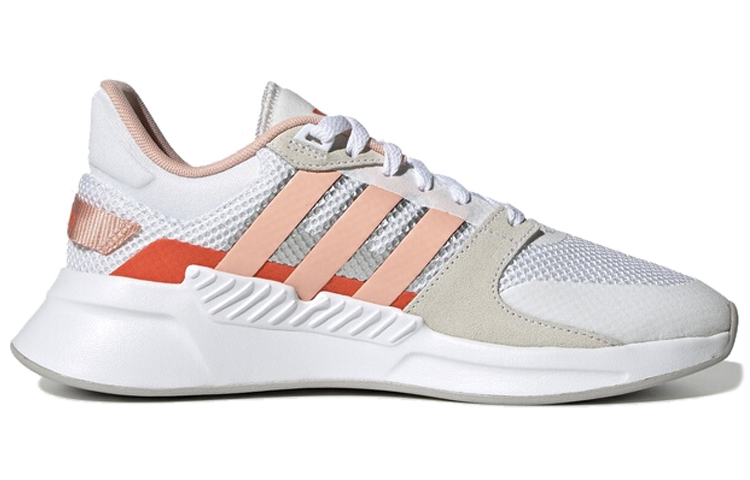 Order adidas neo RUN 90S 防滑耐磨 低筒 休閒運動鞋 女款 白橙