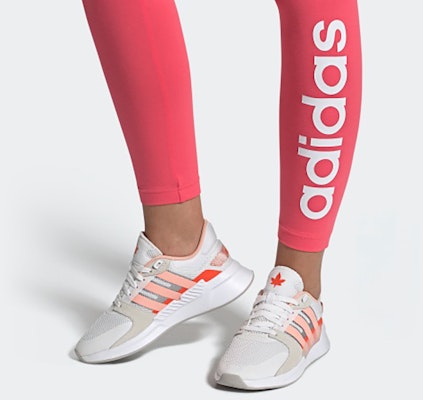 adidas neo RUN 90S 防滑耐磨 低筒 休閒運動鞋 女款 白橙 Sizing adidas neo RUN 90S 防滑耐磨 低筒 休閒運動鞋 女款 白橙