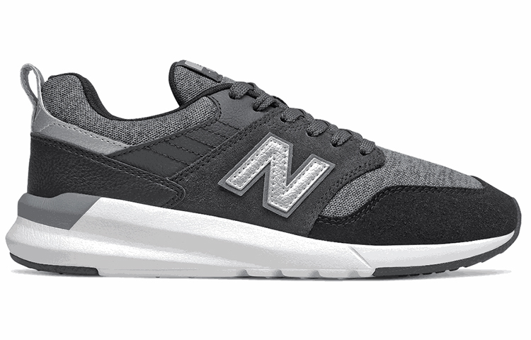 Order New Balance 009系列 透氣耐磨防滑 低筒跑步鞋 女款 黑灰色