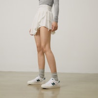 New Balance NB 100 舒適百塔 防滑耐磨 低幫 板鞋 女款 白色 3