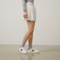 New Balance NB 100 舒適百塔 防滑耐磨 低幫 板鞋 女款 白色 4