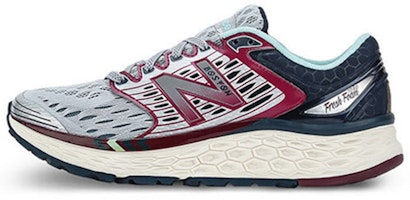 (Women) New Balance 1080 Low-Top Silver/Blue W1080BM6 (Women) New Balance 1080 Low-Top Silver/Blue W1080BM6