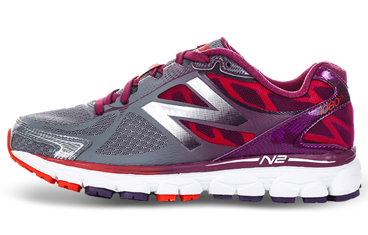 Buy (W) New Balance 1080 Series Zapatillas Bajas Gris Púrpura 'Grey' W1080GP5