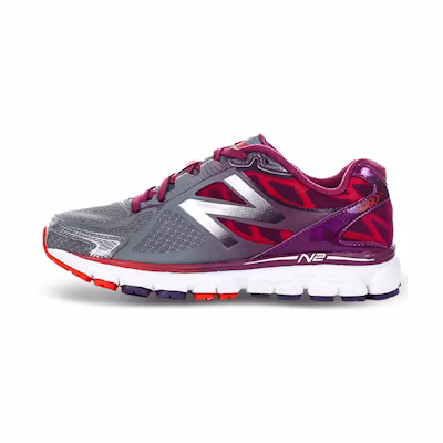 (W) NB 1080 Series Low Tops Gray Purple 'Grey'