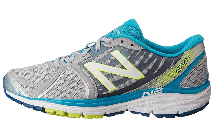 Buy (W) New Balance 1260 Serie Transpirable Cómodas Zapatillas Bajas Blanco Azul W1260SB5