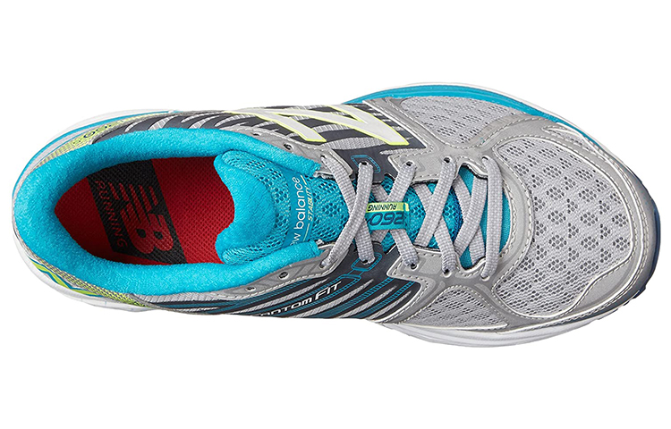 Lookbook (W) New Balance 1260 Serie Transpirable Cómodas Zapatillas Bajas Blanco Azul W1260SB5