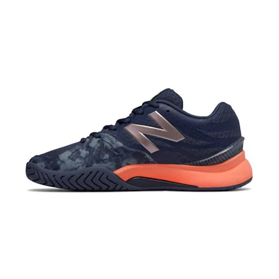 (W) NB 1296 v2 Tennis 'Dark Blue Red Orange'