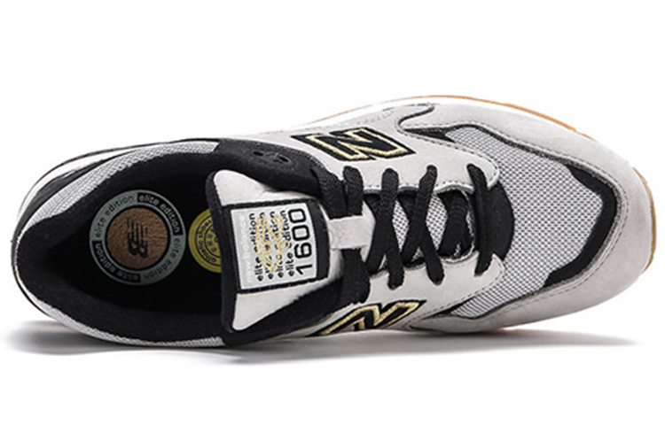 Order New Balance 1600 系列 "Elite Edition" 輕便透氣 低幫休閒跑步鞋 女款 灰黑色