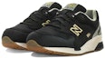 Order (W) New Balance 1600 Siri Elite Edisi Kasut Rendah Hitam CW1600LB