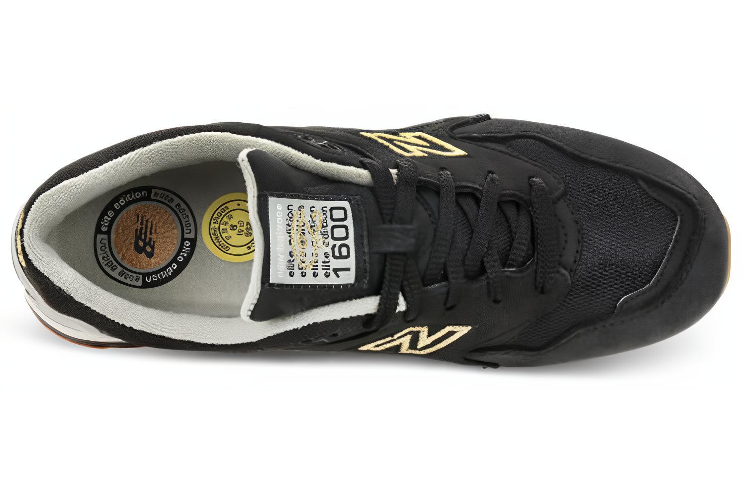 Lookbook New Balance NB 1600 精英版 低帮 跑步鞋 女款 黑