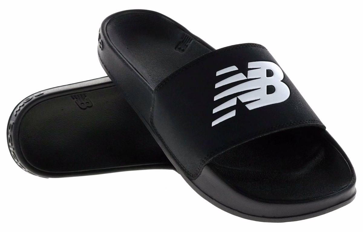 (Women) New Balance 200 Slide 'Black White'