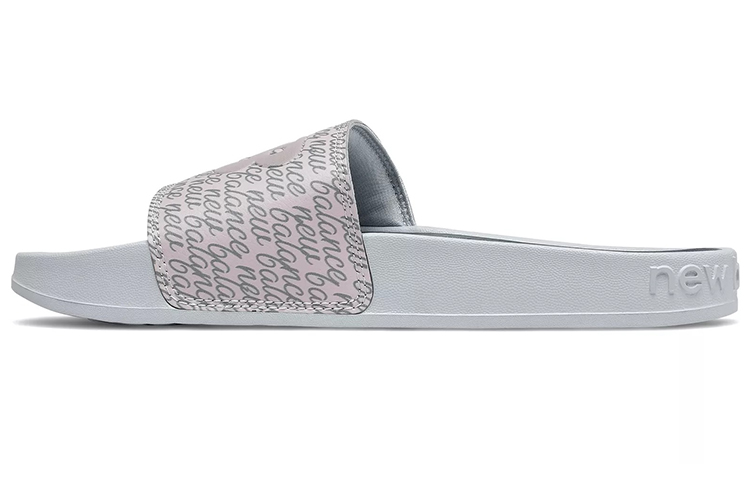 (Women) New Balance 200 Slides 'Allover Italic Logo' SWF200PG
