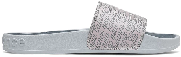 Order (Women) New Balance 200 Slides 'Allover Italic Logo' SWF200PG