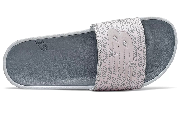 Lookbook (Women) New Balance 200 Slides 'Allover Italic Logo' SWF200PG