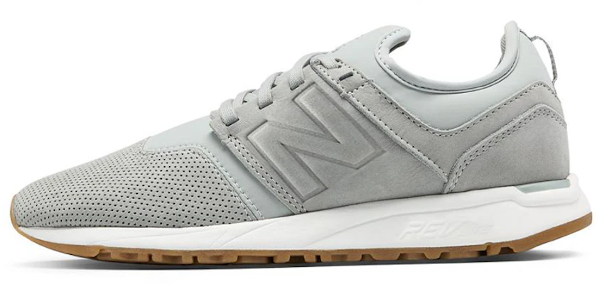 (W) ニューバランス247 Luxe ライトグレー/ホワイト/ブラウン WRL247NK Buy (W) ニューバランス247 Luxe ライトグレー/ホワイト/ブラウン WRL247NK