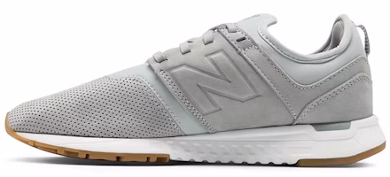 (Women) New Balance 247 Luxe 'Light Gray White Brown' WRL247NK (Women) New Balance 247 Luxe 'Light Gray White Brown' WRL247NK