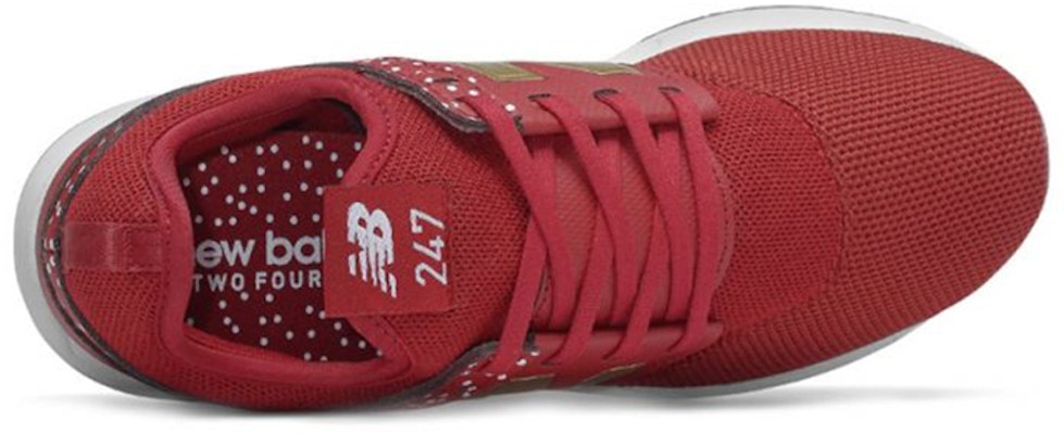 新百倫 NB 247 透氣 低幫 跑步鞋 女款 紅色 Lookbook 新百倫 NB 247 透氣 低幫 跑步鞋 女款 紅色