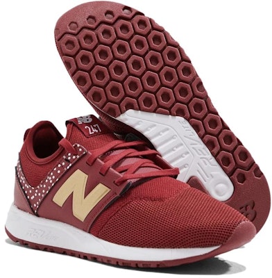 新百倫 NB 247 透氣 低幫 跑步鞋 女款 紅色 Shop 新百倫 NB 247 透氣 低幫 跑步鞋 女款 紅色
