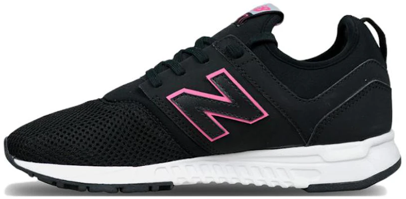 (W) New Balance 247S Lage Sneakers Zwart/Roze Casual WRL247PF Buy (W) New Balance 247S Lage Sneakers Zwart/Roze Casual WRL247PF