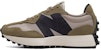 (W) New Balance 327 'Aluminum Covert Green' Lelaki & Wanita WS327BB
