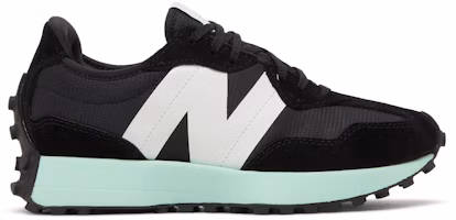 (Women) New Balance 327 'Black Bright Mint' WS327MM