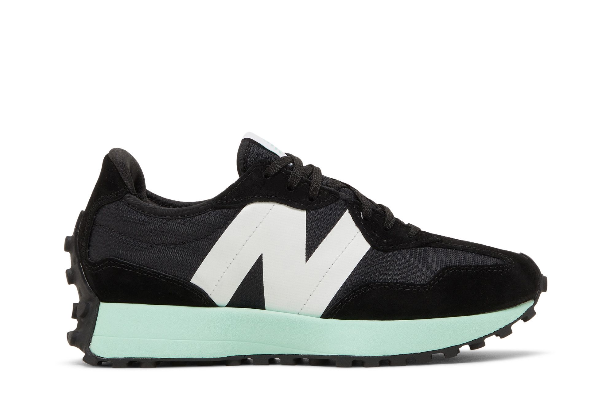 Buy (Women) New Balance 327 'Black Bright Mint' WS327MM