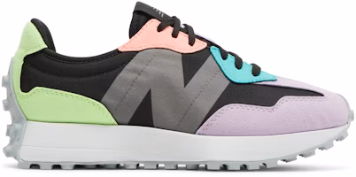 (Women) New Balance 327 'Black Dark Violet' WS327PB (Women) New Balance 327 'Black Dark Violet' WS327PB