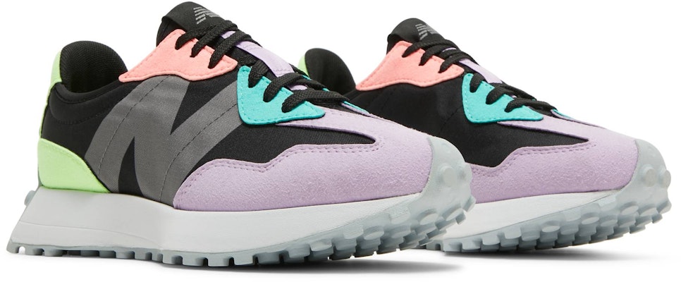 (Women) New Balance 327 'Black Dark Violet' WS327PB Cheap (Women) New Balance 327 'Black Dark Violet' WS327PB