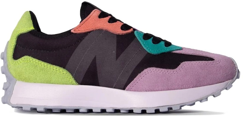 (W) New Balance 327 'Hitam Ungu Hijau' WS327PR Order (W) New Balance 327 'Hitam Ungu Hijau' WS327PR