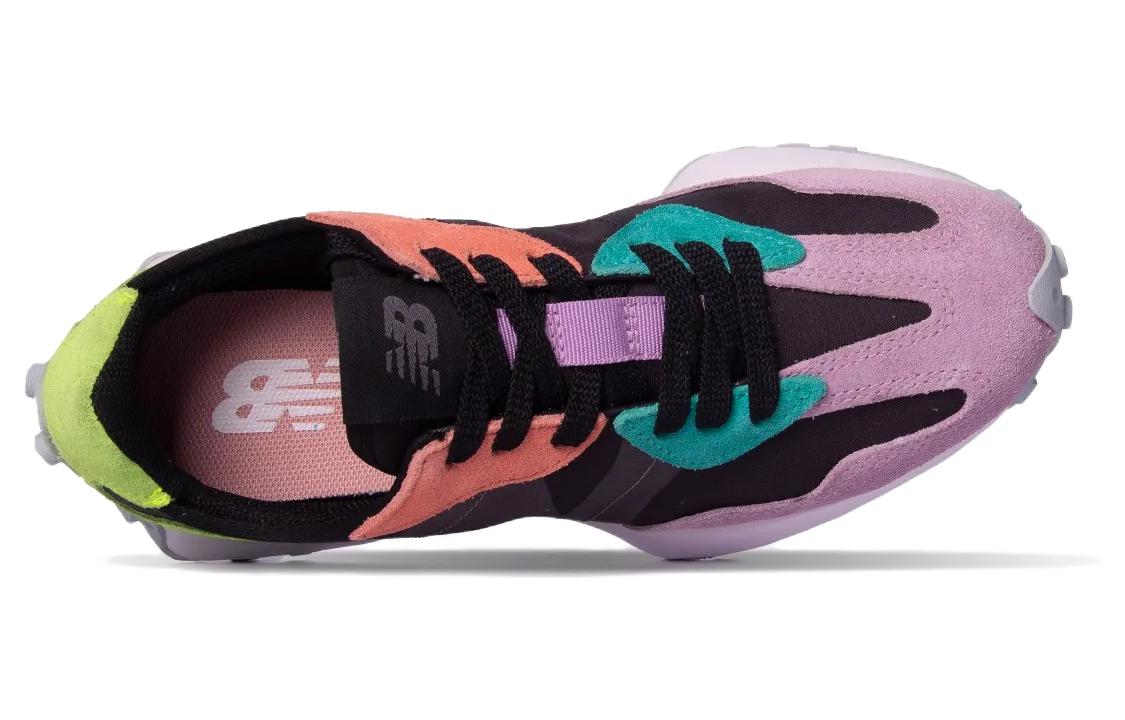 Lookbook (W) New Balance 327 'Hitam Ungu Hijau' WS327PR