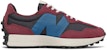 (W) New Balance 327 'Burgundy Light Rouge Wave' WS327CA